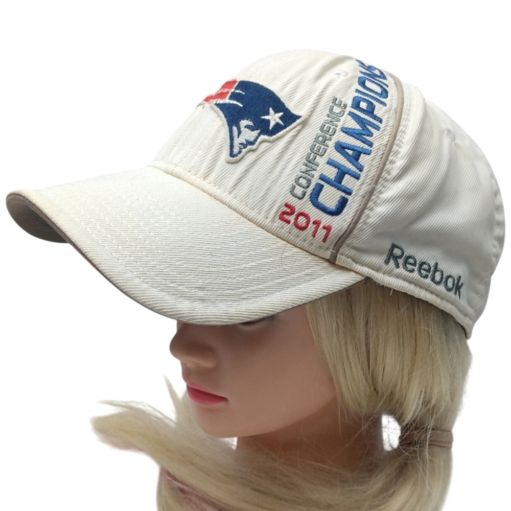 2011 Reebok Onfield Fitmax'70 New England‎ Patriots AFC Conference Champions Hat